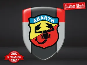 Fiat Abarth Vinyl Car Decals Durable High Quality Professional
